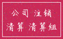 公司注销应税财产清理情况