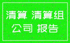 公司注销进度汇报