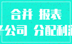 子公司清算注销合并报表