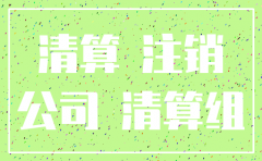佛山分公司注销