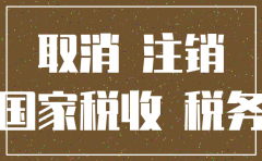 公司注销国地税报告