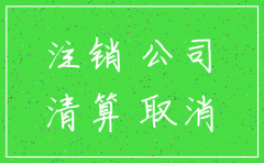 关于申请注销公司的函