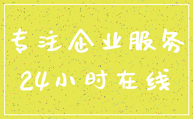 专注企业服务_24小时在线