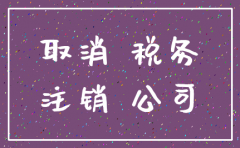 注销公司要去税务办理什么