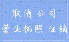 注册的公司怎么在网上注销