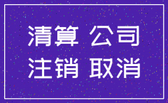 广西分公司注销流程