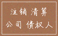 公司注销部门批复文件
