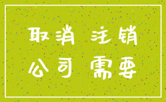 没有营业公司注销流程及费用