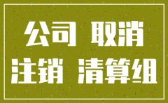 要注销一家公司需办理哪些手续费