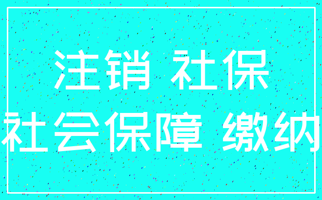 注销 社保_社会保障 缴纳