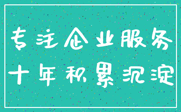 专注企业服务_十年积累沉淀