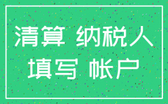 公司注销税务 表格怎么填