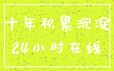 十年积累沉淀_24小时在线