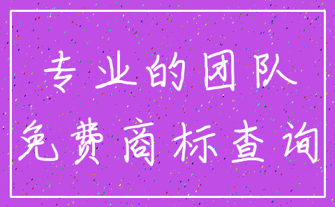 专业的团队_免费商标查询