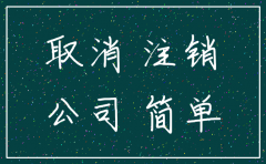 普通注销公司流程