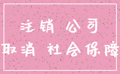 怎么网上注销公司社保