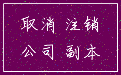 分公司注销要财务报表