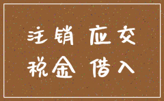 公司注销进项税账务处理