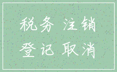 杭州分公司税务注销流程