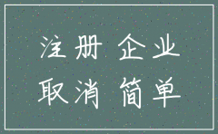 简易注销未经营的子公司