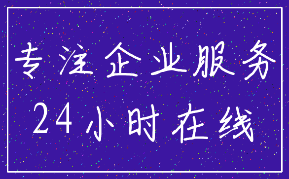 专注企业服务_24小时在线