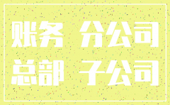 分公司注销与总公司的账务处理