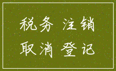 公司注销税务前需要准备什么资料