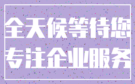 全天候等待您_专注企业服务