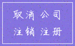 山东物业公司注销程序