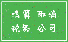 注销税务登记公司自行清算报告