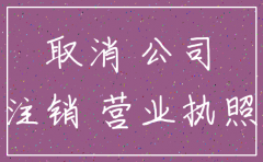 深圳注销小规模公司流程