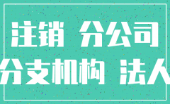 分公司要注销委托总公司协议书