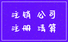 山东注销公司文件范本
