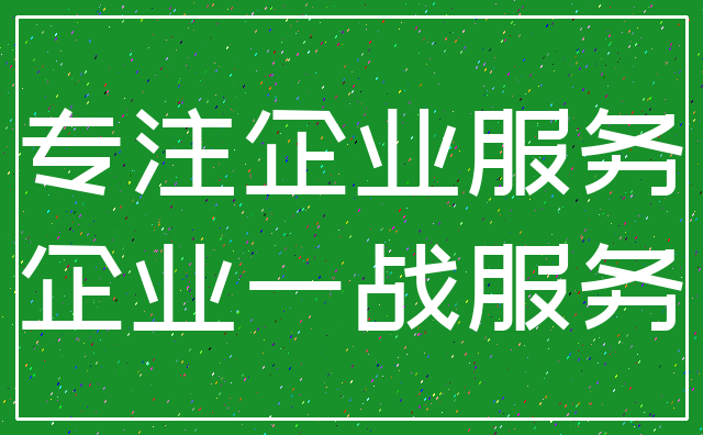 专注企业服务_企业一战服务