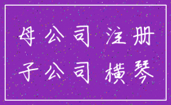 珠海横琴区公司注销