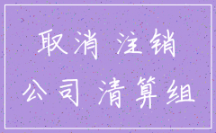公司注销包括哪些