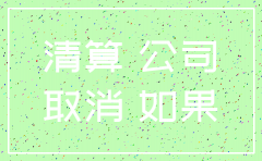 没有经营公司注销流程图