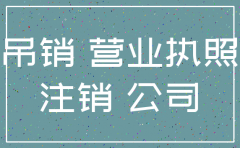政府关闭的公司不注销如何吊销执照