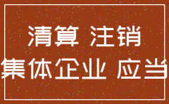 集体企业注销公司流程