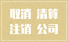 公司注销的备案申请书