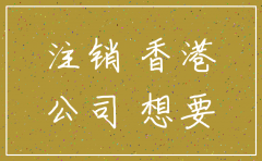 个人自己如何注销香港公司