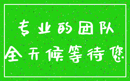专业的团队_全天候等待您