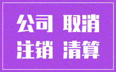公司未启用就注销的报告