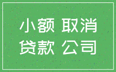 小额贷款公司注销材料