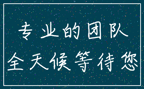 专业的团队_全天候等待您