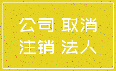 公司注销不掉法人怎么办