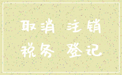 地税局办理公司注销需要什么手续