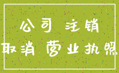 注销公司网上办理营业执照流程