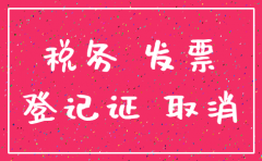 注销公司税务需要准备的资料