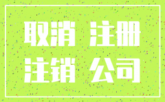 公司注册会计怎么注销